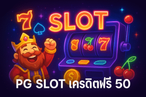 PGSLOT เครดิตฟรี 50 สล็อตทุนน้อยรับง่าย เทิร์นไม่สูง ลุ้นแตกง่ายถอนได้จริง