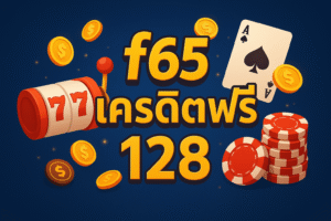 f65 แจกเครดิตฟรี 128 เครดิต เอาใจผู้เล่นสายประหยัด ใช้ทดลองเกม