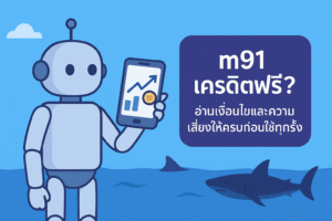 m91 เครดิตฟรี ยอดถอนได้สูงสุด และความเสี่ยงด้านการเงินแบบไหนซ่อนอยู่บ้าง