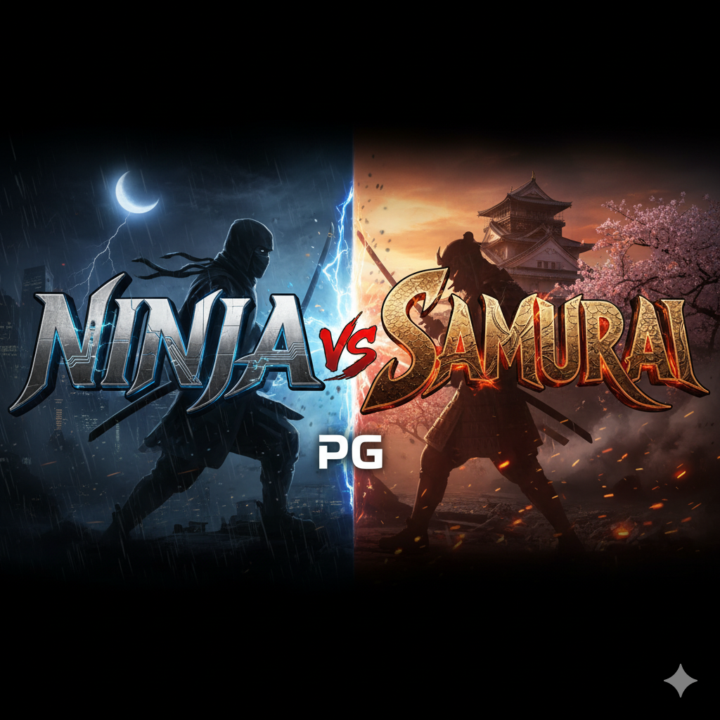 ninja vs samurai pg