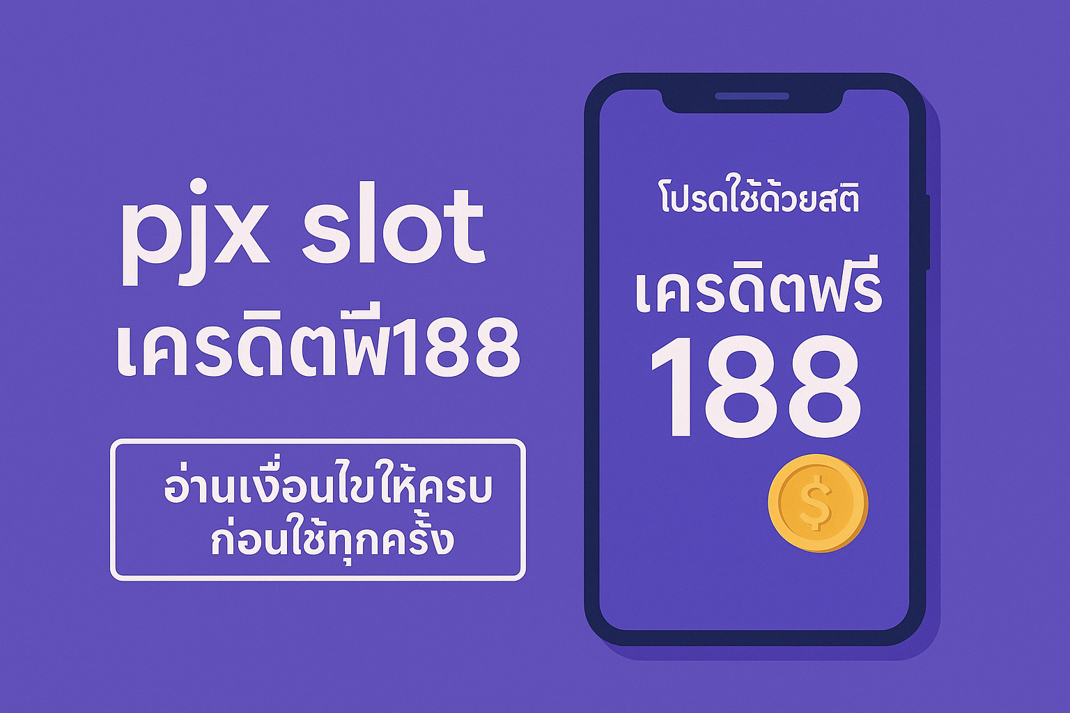 pjx slot เครดิตฟรี188 คืออะไร มีเงื่อนไขเทิร์นโอเวอร์ ยอดถอน และข้อควรระวังก่อนกดรับ พร้อมแนวคิดใช้เครดิตฟรีแบบมีสติ ไม่ให้พังการเงินระยะยาว”