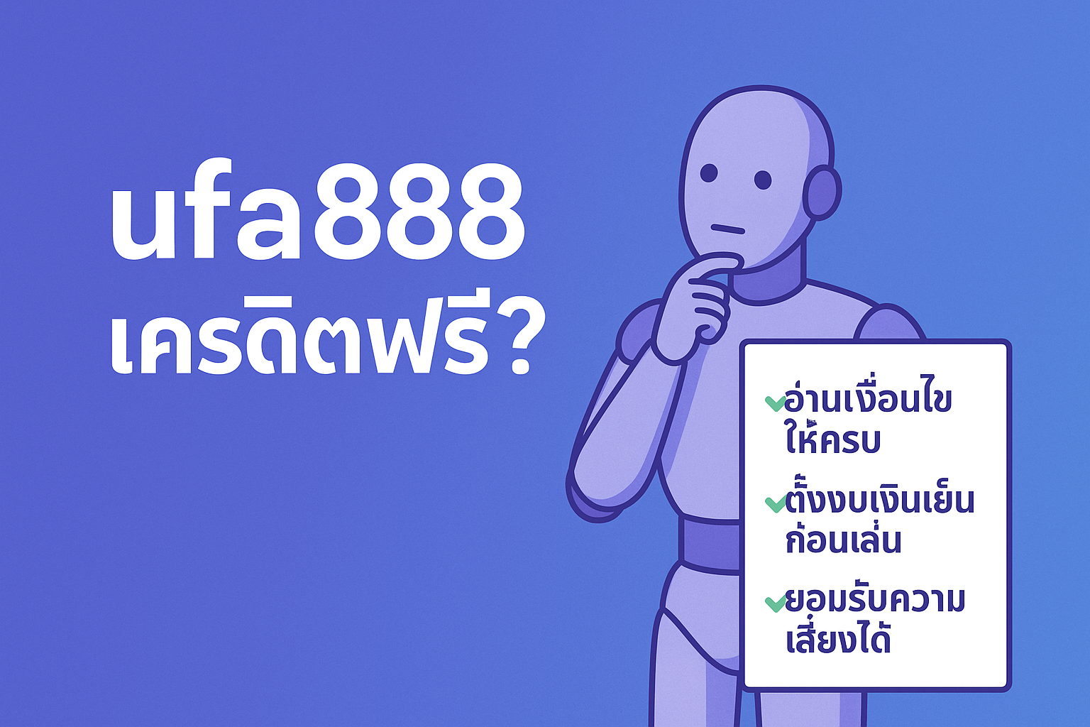 ufa888 เครดิตฟรี คืออะไร ของฟรีจริงหรือแค่กลยุทธ์ดึงคนเข้าเว็บ