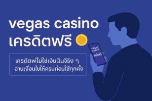 vegas casino เครดิตฟรี เงื่อนไขเทิร์นโอเวอร์และยอดถอนต้องระวังอะไรบ้าง พร้อมแนวคิดใช้เครดิตฟรีอย่างมีสติ