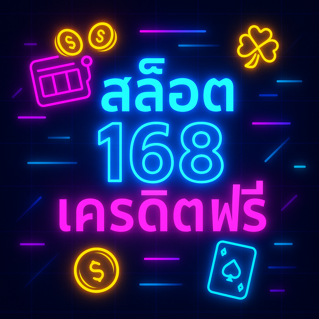 สล็อต 168 เครดิตฟรี เริ่มเล่นแบบคุ้มค่า ทดลองเกม เก็บสถิติ วางแผนทำเทิร์นอย่างมีวินัย โหลดไว ปลอดภัย รองรับมือถือ เล่นสนุกอย่างรับผิดชอบ 24/7