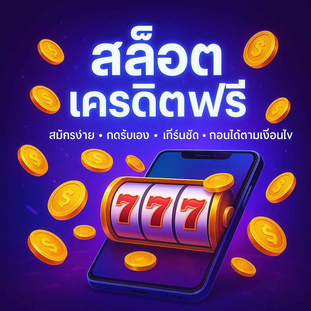 สล็อต เครดิตฟรี เริ่มง่ายไม่ต้องใช้ทุนสูง ทดลองเกม เก็บสถิติ ทำเทิร์นชัด