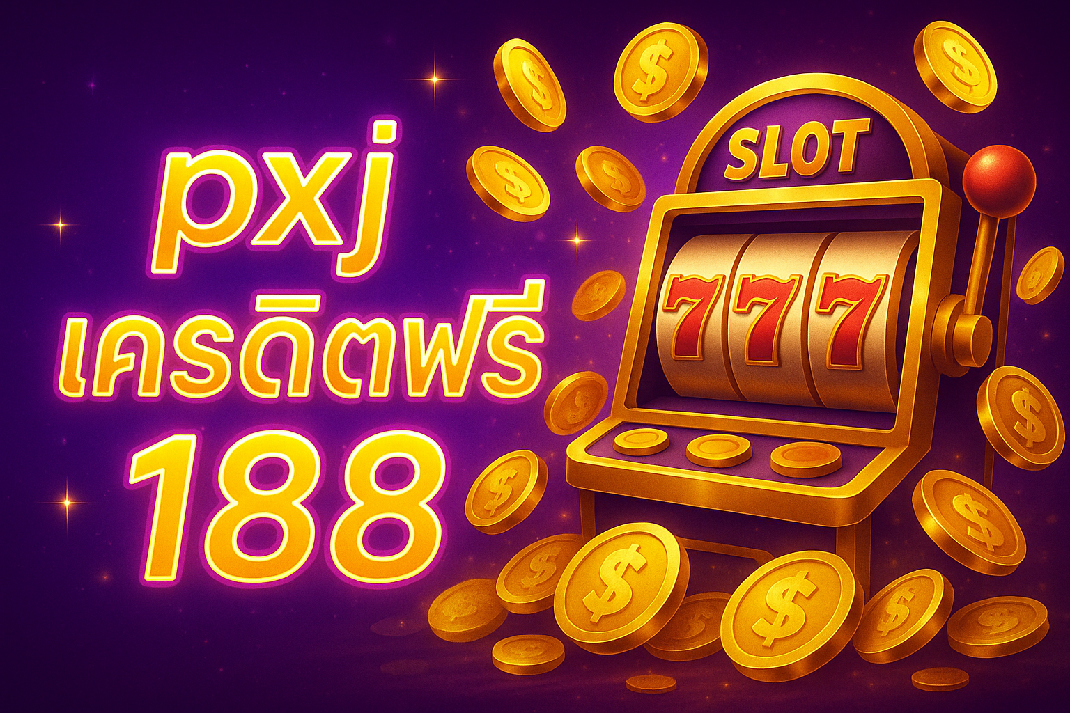 เครดิตฟรี 188 ไม่ต้องฝากเยอะ ก็เริ่มปั่นสล็อตได้ทันที ทดลองเกมใหม่ ลุ้นโบนัส