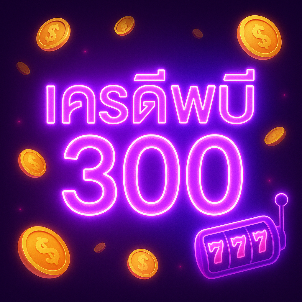 เครดิตฟรี300 อัปเดตเงื่อนไข–วิธีรับสิทธิ์ พร้อมแผนใช้ให้คุ้ม