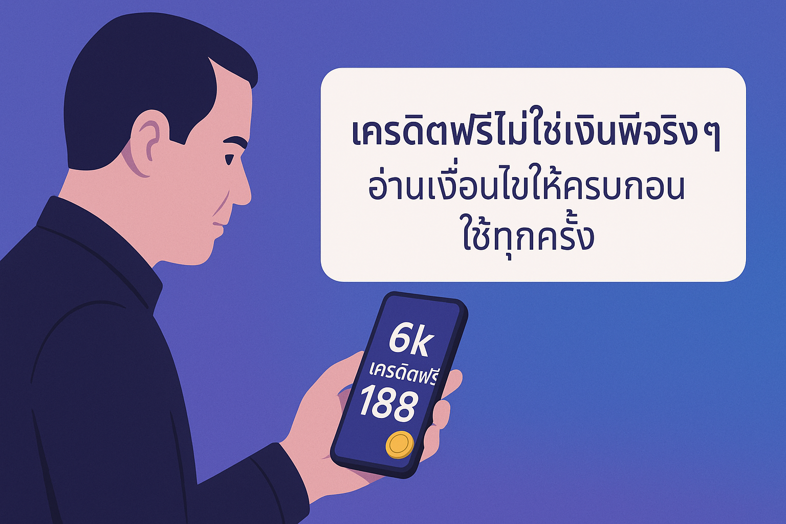เจาะลึก 6k เครดิตฟรี 188 คืออะไร มีเงื่อนไขแบบไหน เทิร์นโอเวอร์