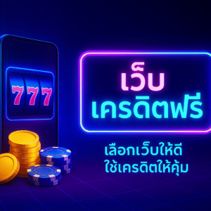 เว็บ เครดิตฟรี เลือกยังไงให้คุ้ม ปลอดภัย และไม่พังการเงินตัวเอง
