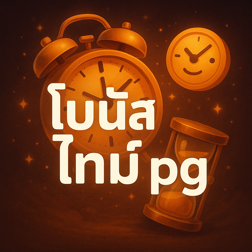 โบนัสไทม์ pg