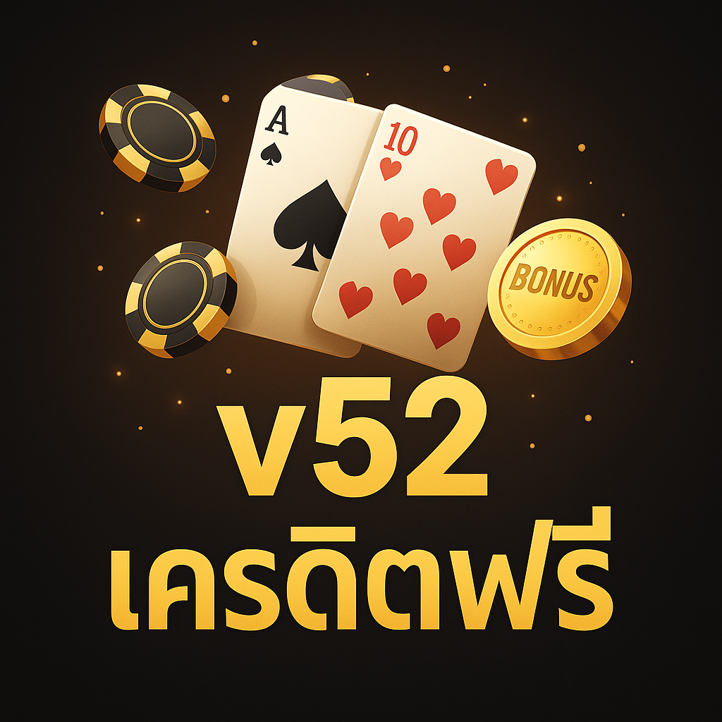 v52 เครดิตฟรี โปรแรงสำหรับผู้เล่นยุคดิจิทัล รับโบนัสง่าย ใช้งานได้ทัน