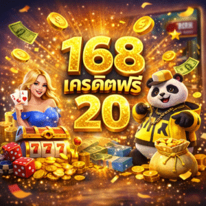 168 เครดิตฟรี 20 แพลตฟอร์มคาสิโนออนไลน์ที่ตอบโจทย์สายทุนน้อ