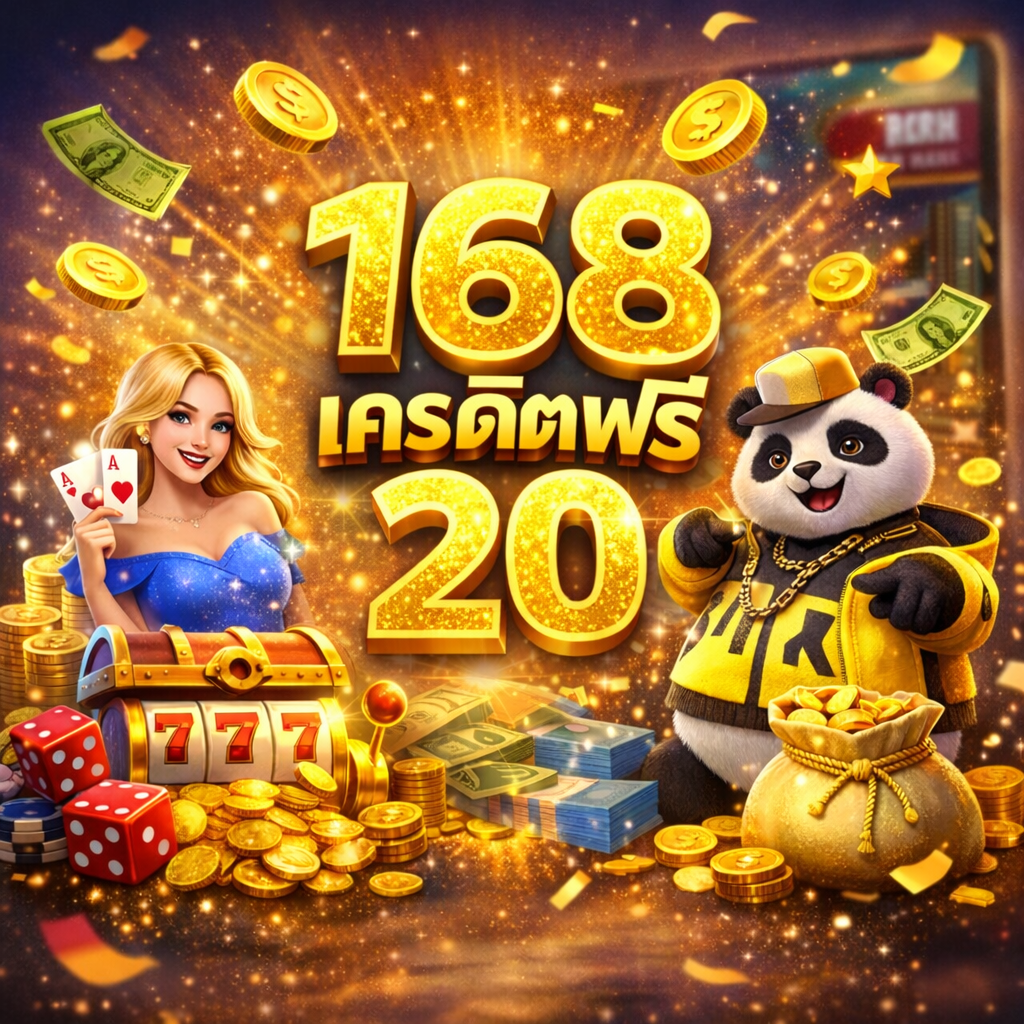 168 เครดิตฟรี 20 แพลตฟอร์มคาสิโนออนไลน์ที่ตอบโจทย์สายทุนน้อ