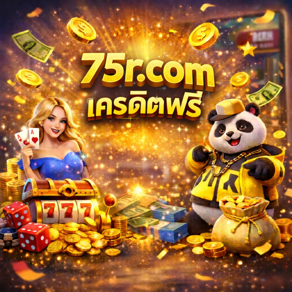75r.com เครดิตฟรี สมัครง่าย เล่นฟรี ลุ้นสนุก และต่อยอดได้จริง