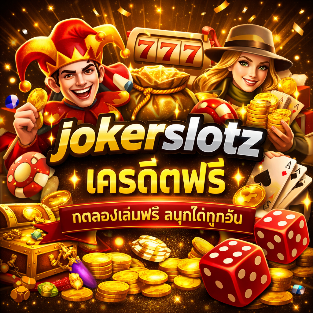 jokerslotz เครดิตฟรี สล็อตดิจิทัลยุคใหม่ ตอบโจทย์ทุกสไตล์การเล่น