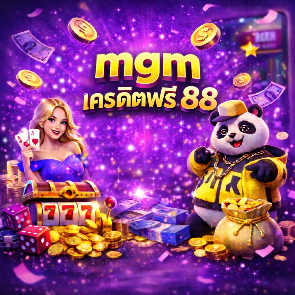 mgm เครดิตฟรี 88 ทางเลือกเริ่มต้นสำหรับคนอยากลองเล่นสล็อตแบบไม่ต้องลงทุนก่อน ระบบลื่น เกมหลากหลาย เล่นสบาย