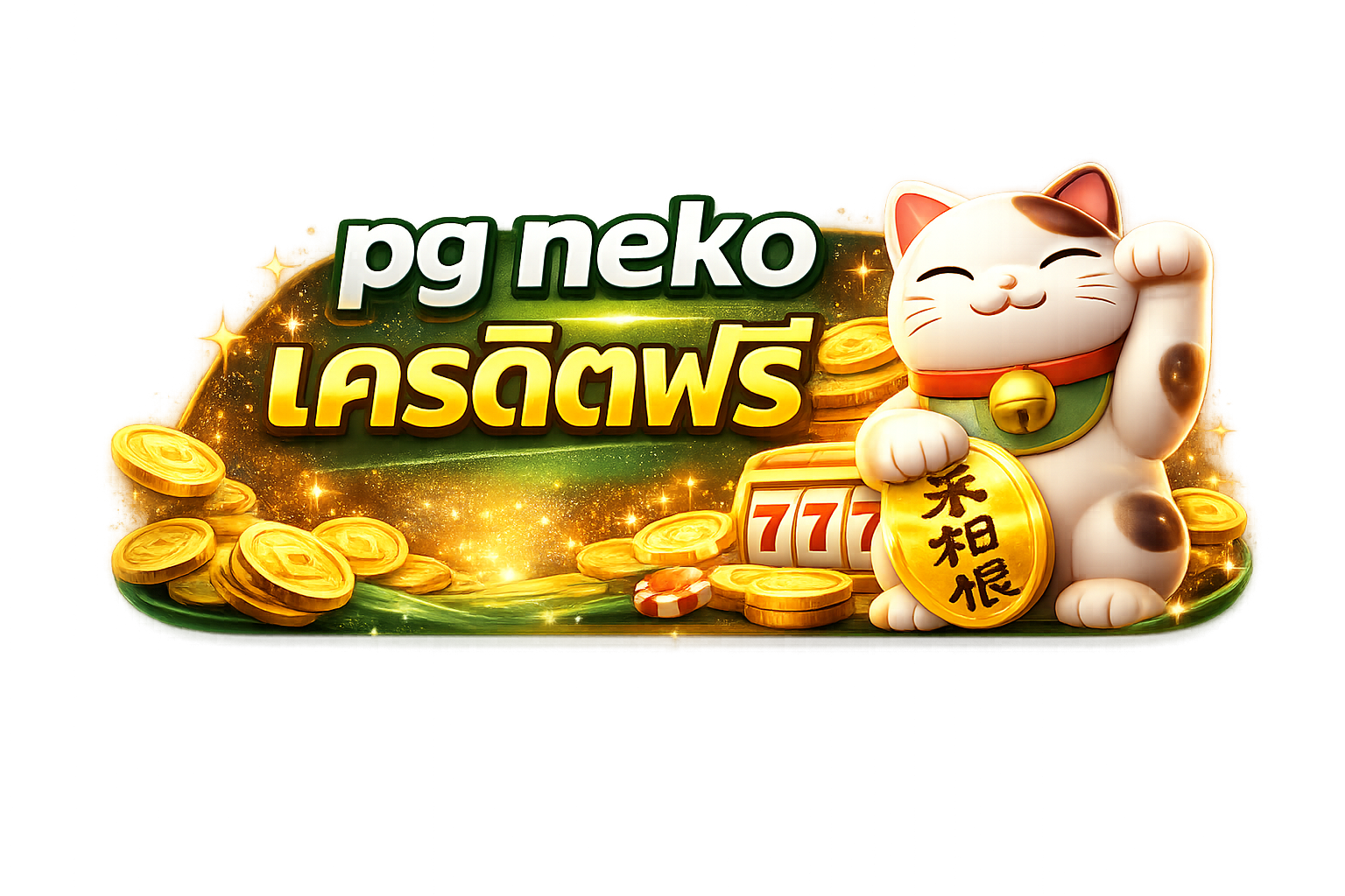 pg neko เครดิตฟรี สล็อตธีมแมวสไตล์พรีเมียม ภาพสวย