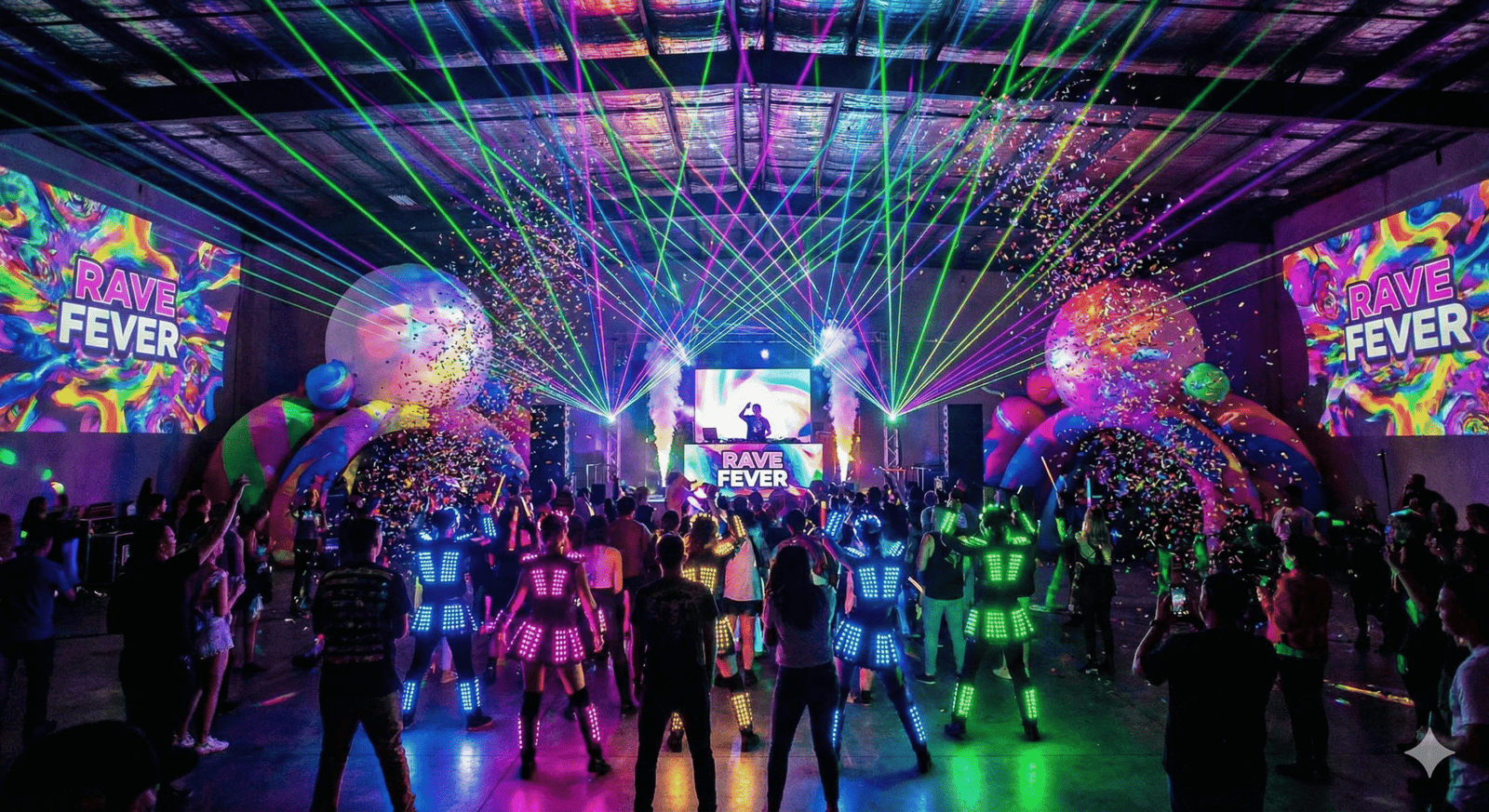 rave party fever pg png