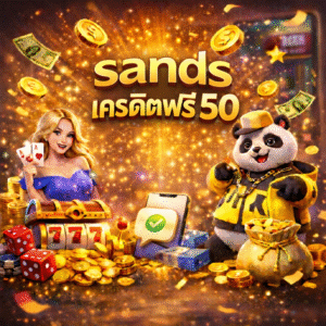 sands เครดิตฟรี 50 สมัครง่าย ทดลองเล่นสล็อตจริง ไม่ต้องลงทุนก่อน