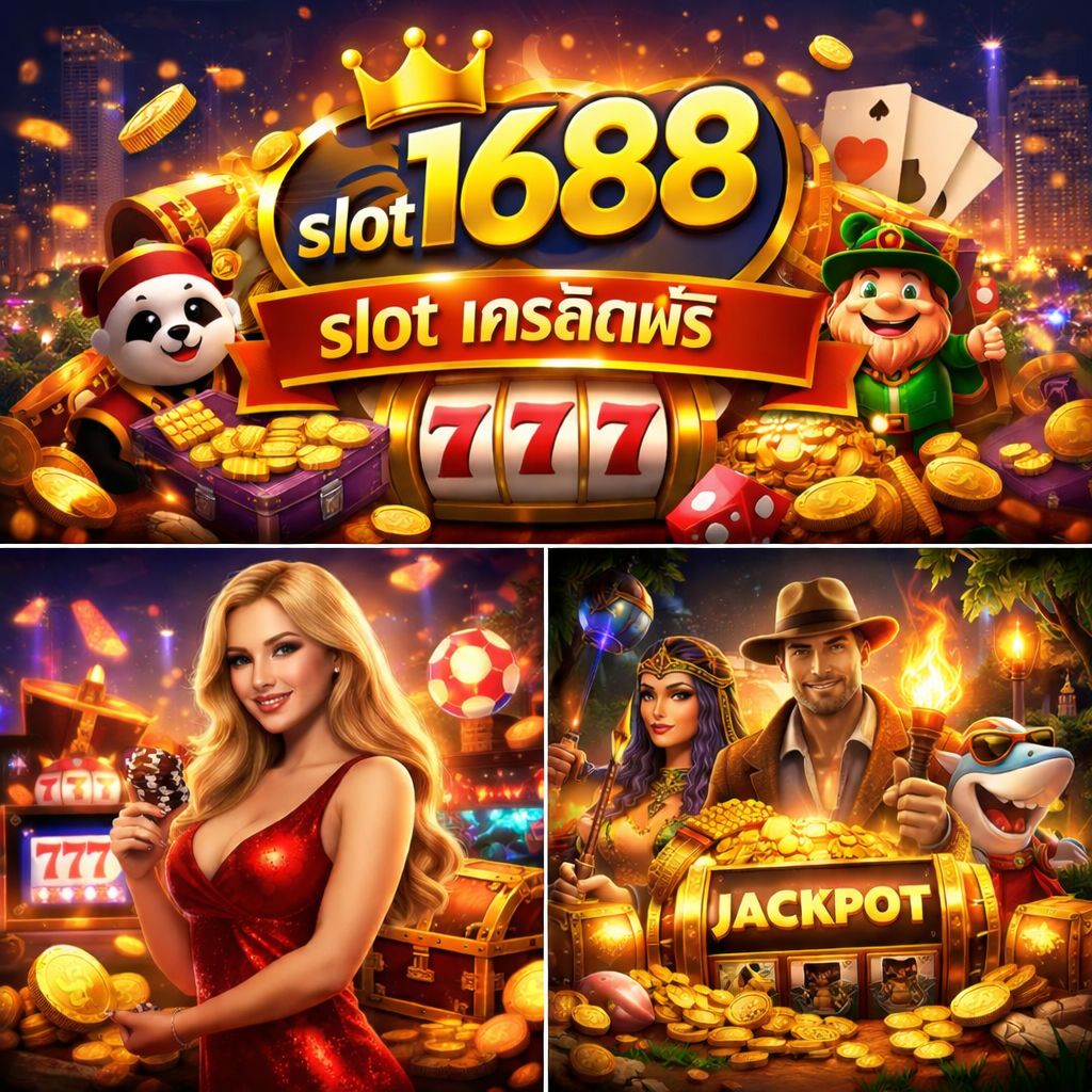slot1688 เครดิตฟรี ทางเลือกของนักเล่นสล็อตยุคใหม่ รวมเกมหลากหลาย ระบบลื่นไหล ปลอดภัย เหมาะทั้งมือใหม่และสายเล่นจริง