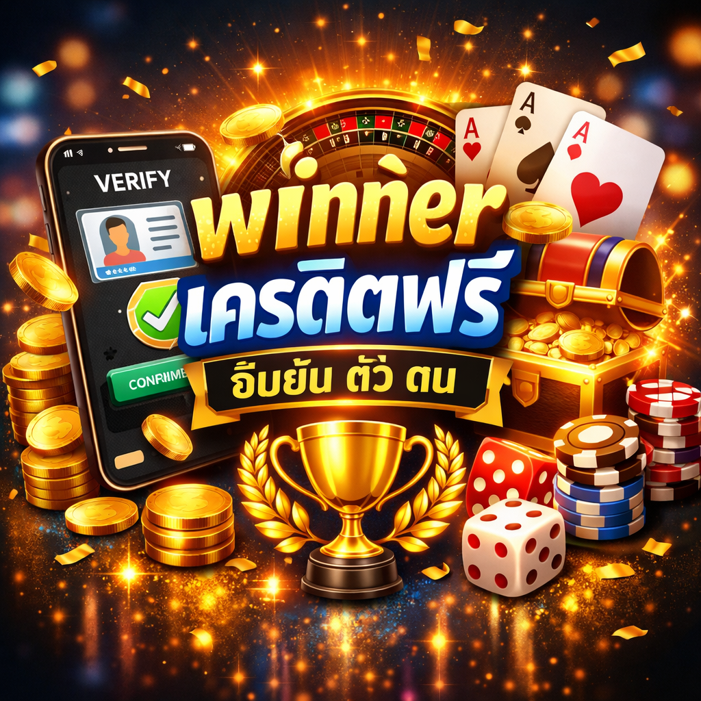 winner เครดิตฟรี ยืนยัน ตัว ตน เริ่มเล่นอย่างมั่นใจ
