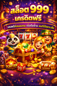 สล็อต 999 เครดิตฟรี เล่นฟรีก่อนลงทุน เริ่มต้นง่าย สนุกได้ทุกระดับ