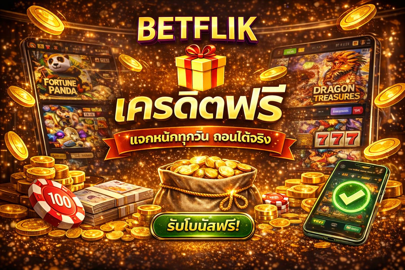 เครดิตฟรี betflik เริ่มเล่นง่าย ทดลองระบบได้ ไม่ต้องกดดัน