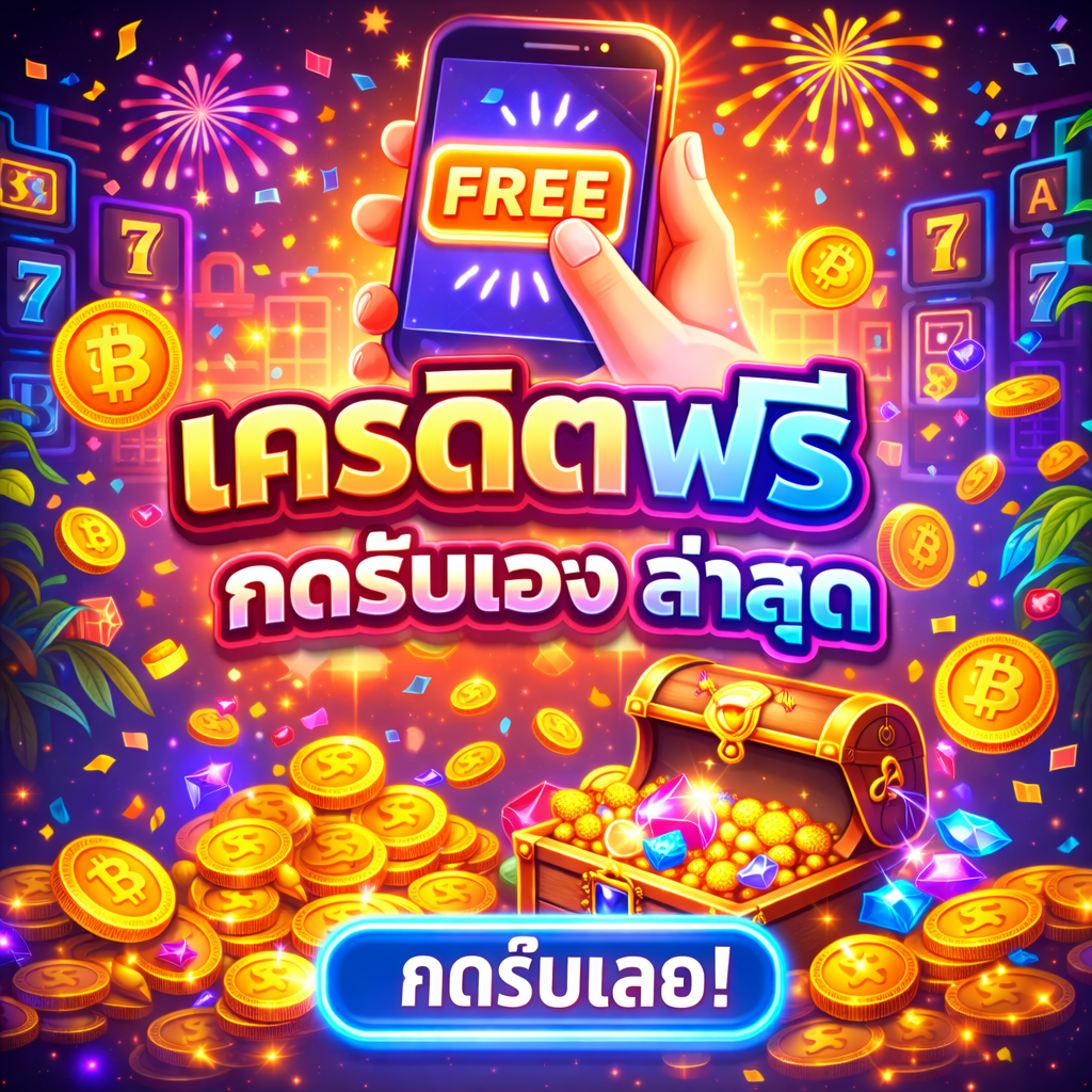 เครดิตฟรี กดรับเอง ล่าสุด ระบบทันสมัย รับเองได้ทันที ทดลองเกมก่อนตัดสินใจ เล่นอย่างมั่นใจ