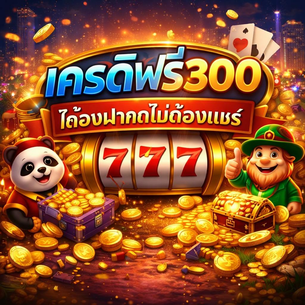 เครดิตฟรี300ไม่ต้องฝากไม่ต้องแชร์ สิทธิ์เริ่มต้น