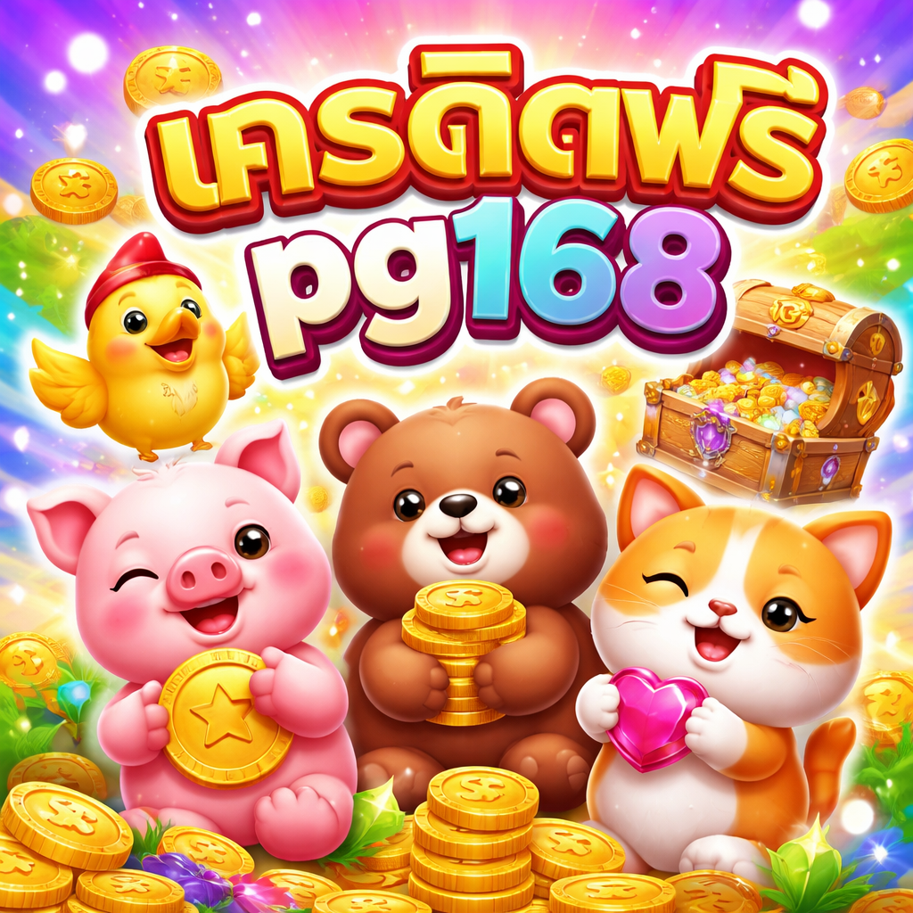 เครดิตฟรีpg168 ฟรีเครดิต เริ่มเล่นง่าย ได้ลองก่อน