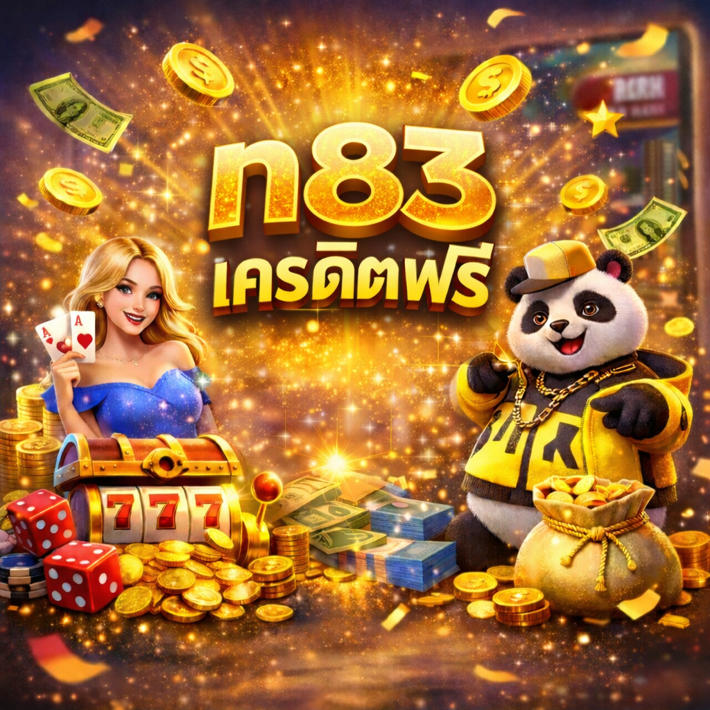 เริ่มต้นคาสิโนออนไลน์ง่าย ๆ ด้วย n83 เครดิตฟรี ทดลองระบบก่อนลงทุนจริง ใช้งานง่าย เหมาะกับผู้เล่นทุกระดับ