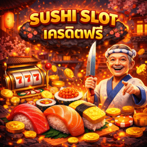 Sushi Slot เครดิตฟรี คืออะไร น่าเล่นไหม เจาะลึกแนวคิดและวิธีเริ่มต้นอย่างปลอดภัย