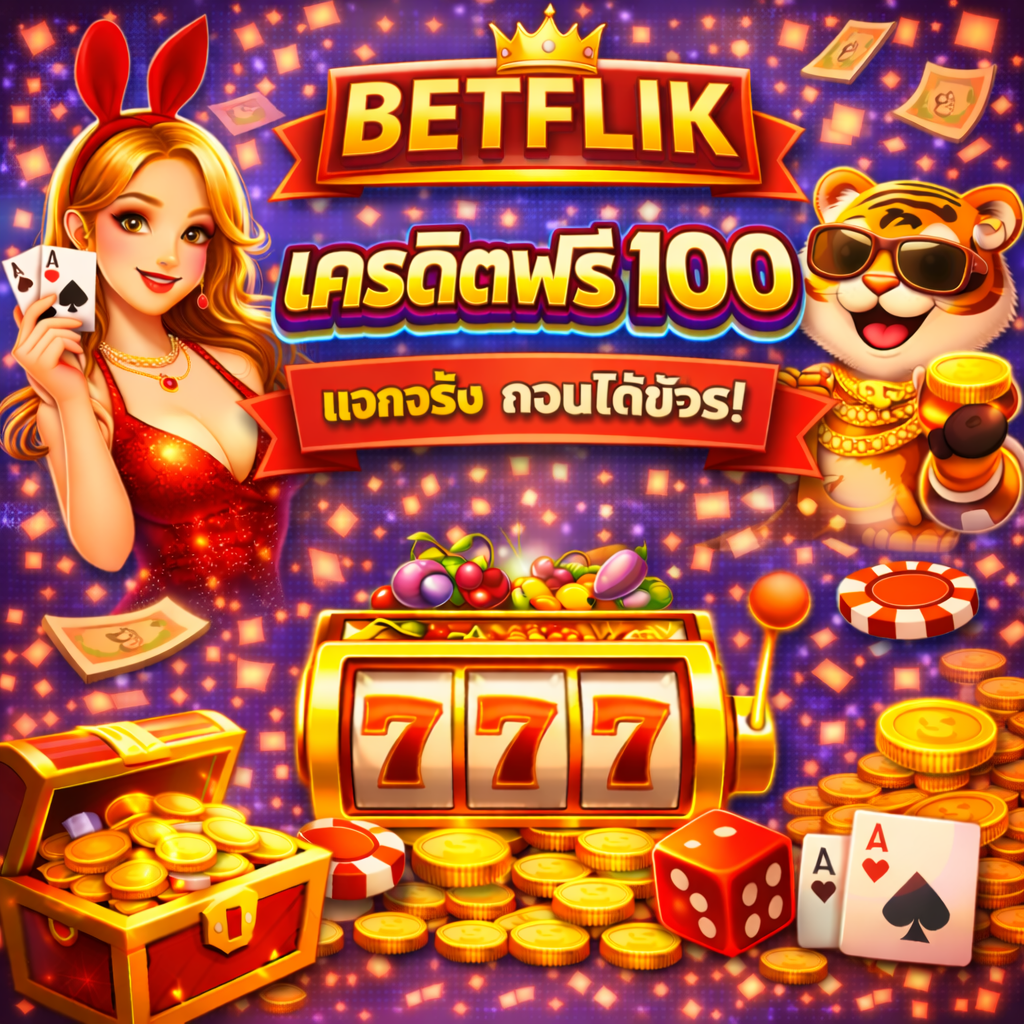 betflik เครดิตฟรี 100 ทดลองเล่นง่าย เริ่มต้นสบายใจ