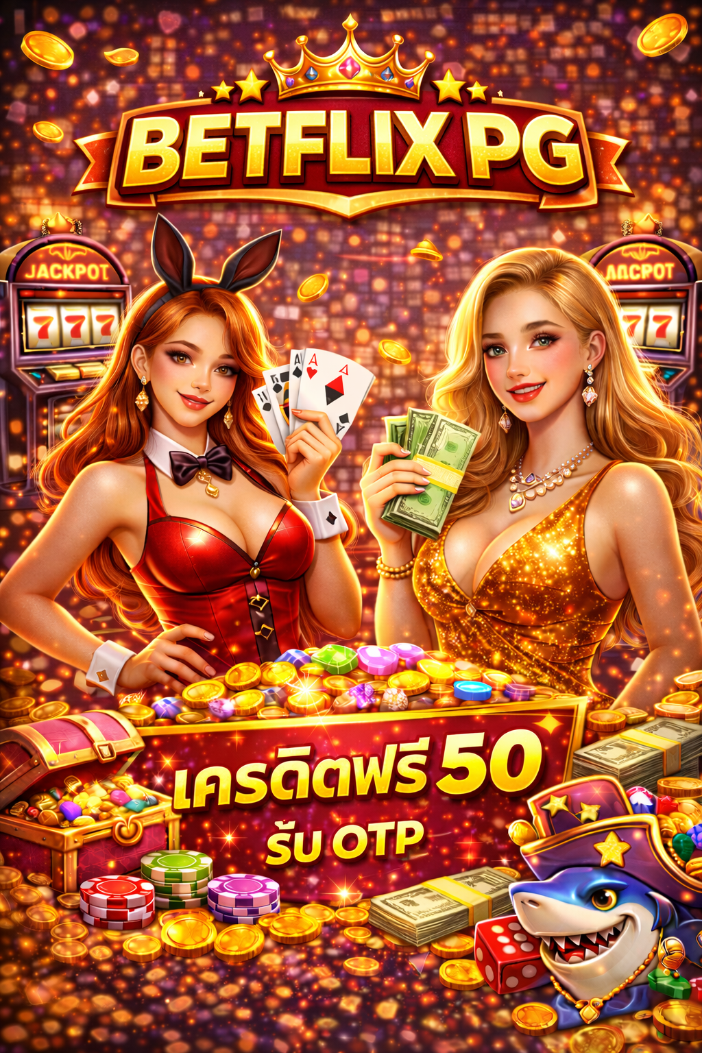 betflix pg เครดิตฟรี 50 รับ otp คืออะไร น่าเริ่มเล่นไหม ทางเลือกใหม่ของสล็อต PG สำหรับมือใหม่