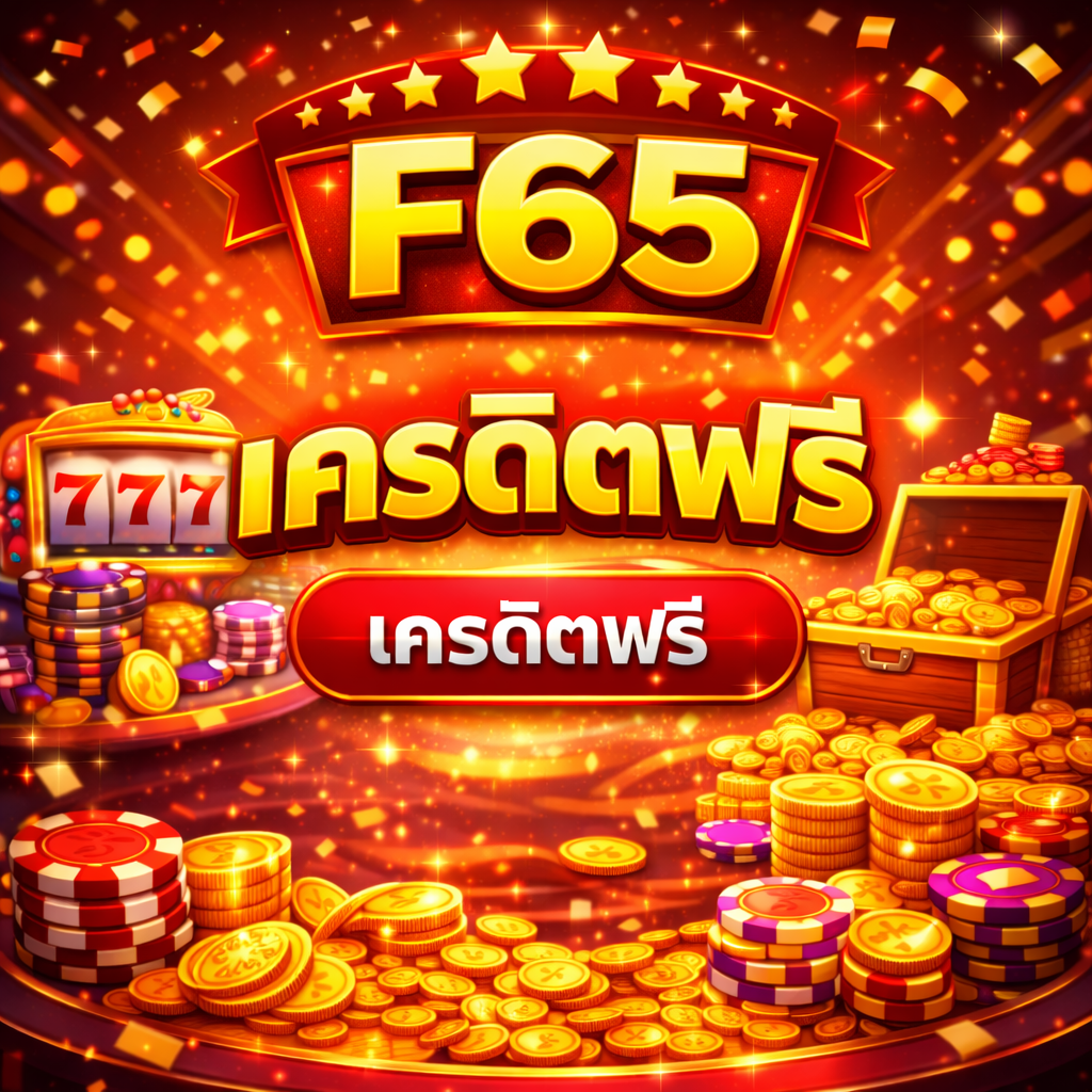 f65 เครดิตฟรี ทดลองเล่นง่าย เริ่มต้นสบายใจ ไม่กดดัน