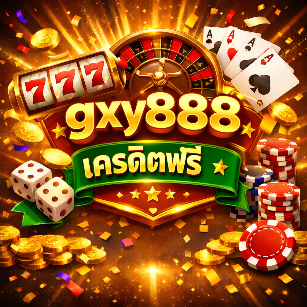 gxy888 เครดิตฟรี โปรสล็อตมาแรง เล่นง่าย ระบบดี เหมาะกับผู้เล่นยุคใหม่