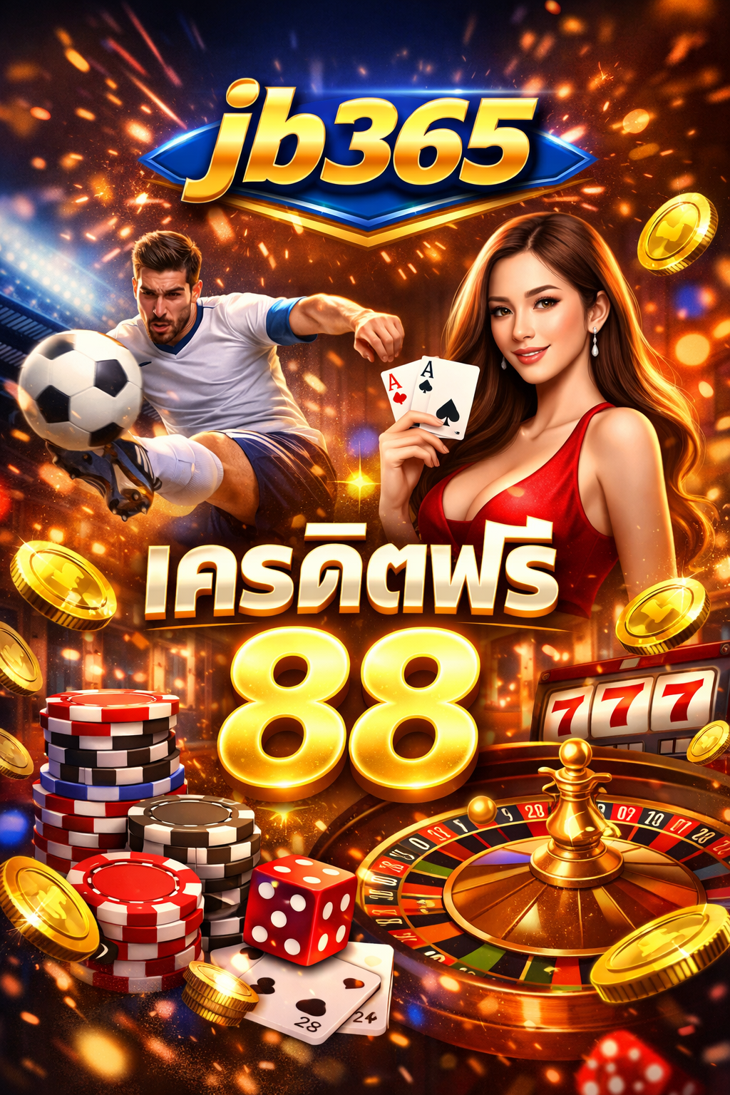 jb365 เครดิตฟรี 88 คืออะไร น่าเล่นไหม เจาะลึกโปรเริ่มต้นยอดนิยมสำหรับสายทุนน้อย