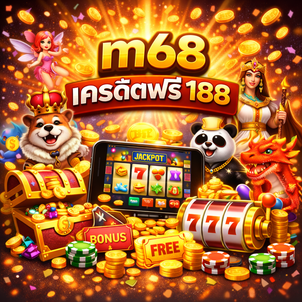 m68 เครดิตฟรี 188 คืออะไร น่าเริ่มเล่นไหม ทางเลือกสล็อตยุคใหม่สำหรับสายเริ่มต้น