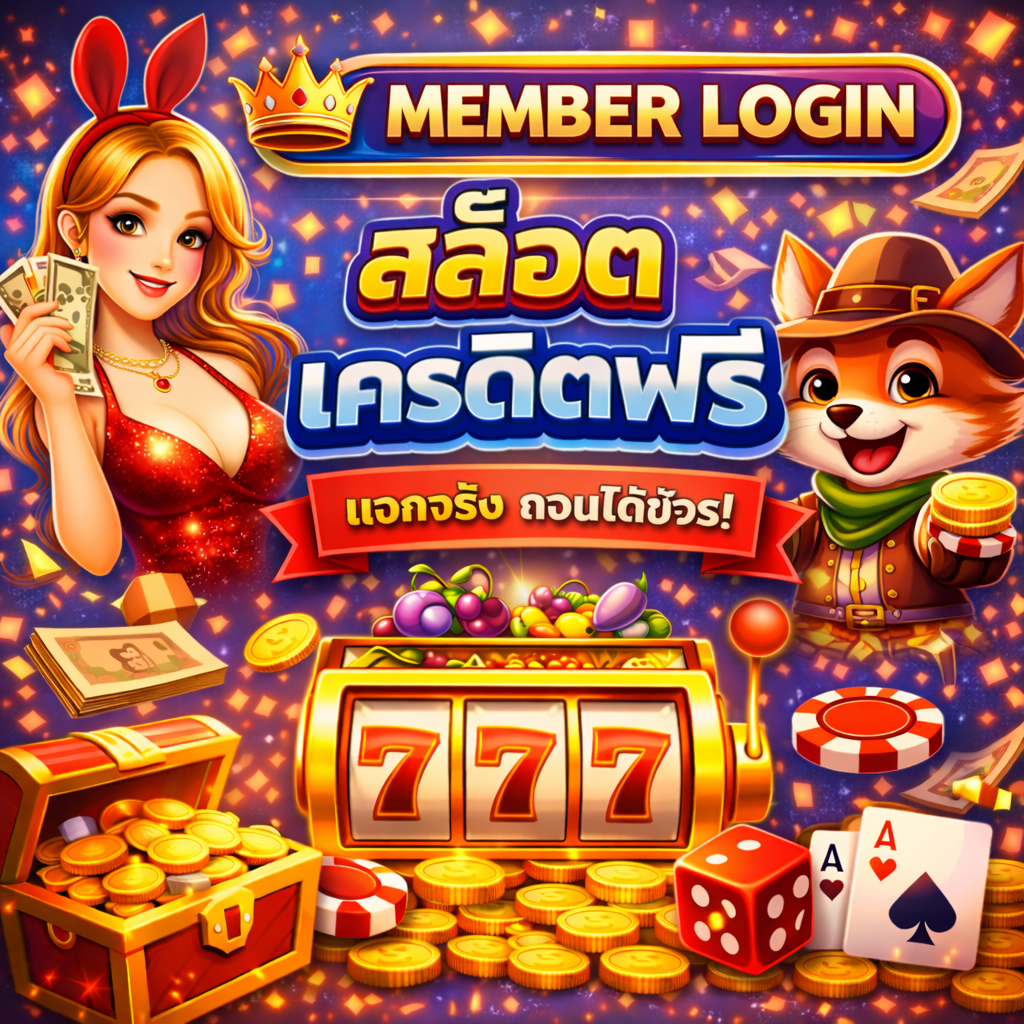 member login สล็อต เครดิตฟรี | สมัครง่าย เล่นได้ทันที สบายใจ