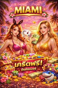 miamiเครดิตฟรี คืออะไร น่าเริ่มเล่นไหม เจาะลึกแนวคิดสล็อตยุคใหม่สำหรับ
