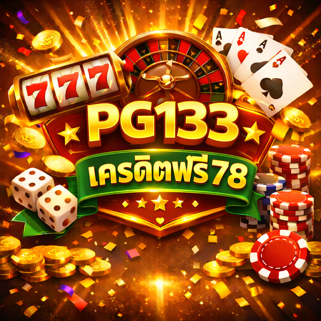 pg133 เครดิตฟรี 78 โปรสล็อตมาแรง เล่นง่าย ลุ้นแตกจริง สำหรับผู้เล่นยุคใหม่