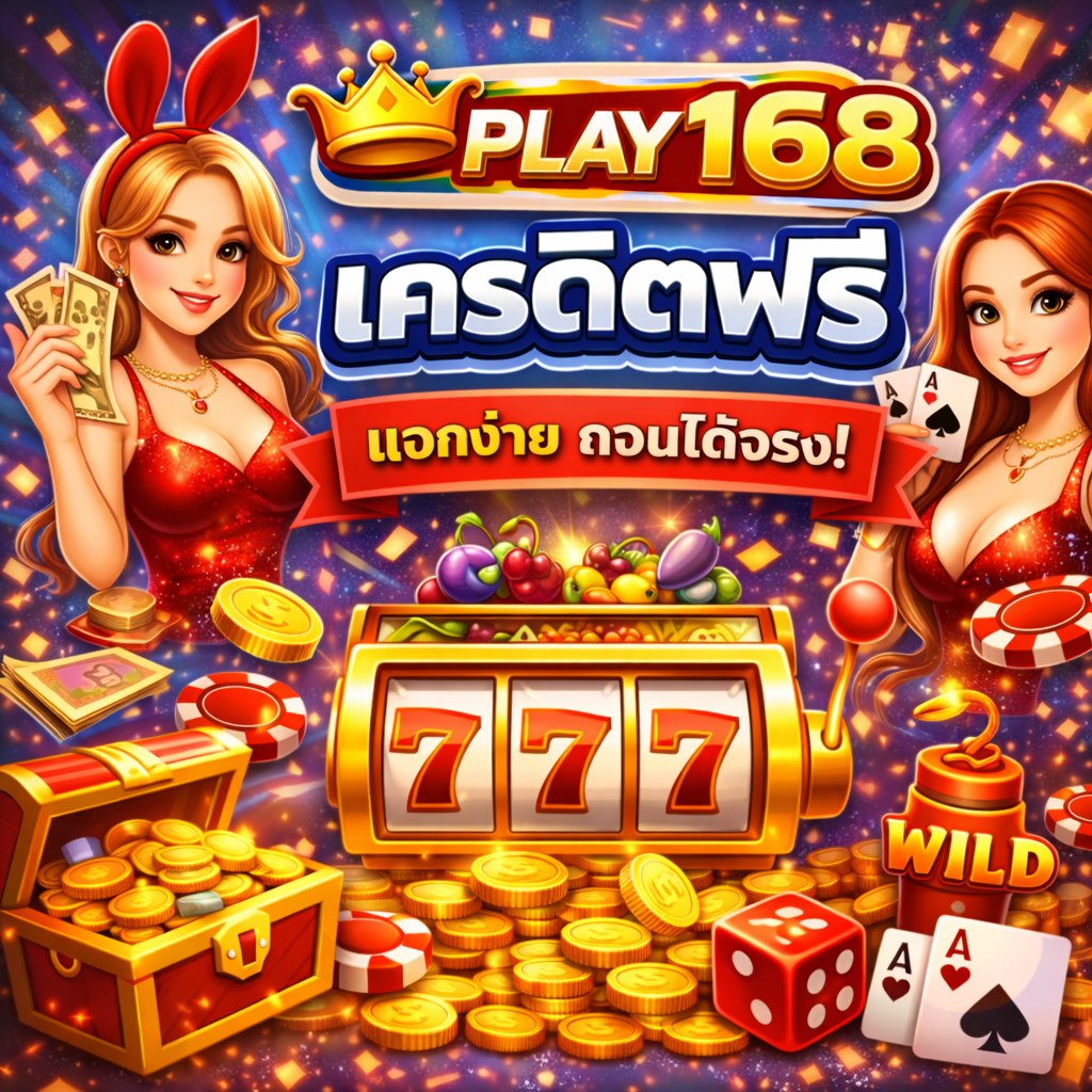 play168 เครดิตฟรี เริ่มเล่นง่าย ทดลองระบบได้ สบายใจ