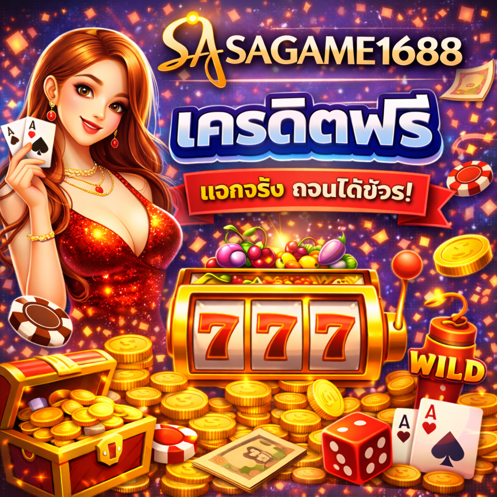 sagame1688 เครดิตฟรี เริ่มเล่นง่าย ทดลองระบบได้ สบายใจ