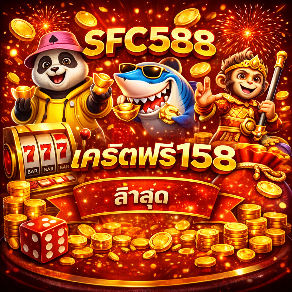 sfc588 เครดิตฟรี158 | เริ่มเล่นง่าย ทดลองระบบได้ สบายใจ