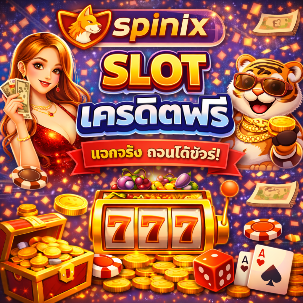 spinix slot เครดิตฟรี ทดลองเล่นง่าย สนุกได้แบบสบายใจ