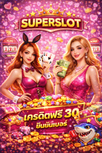 superslot เครดิตฟรี 30 ยืนยันเบอร์ ทางเลือกเล่นสล็อตยุคใหม่ เริ่มง่าย