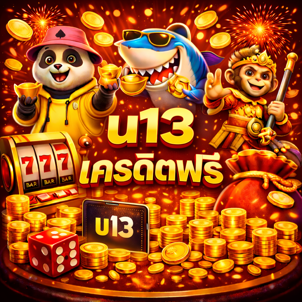 u13 เครดิตฟรี เริ่มเล่นง่าย ทดลองระบบได้ สบายใจ