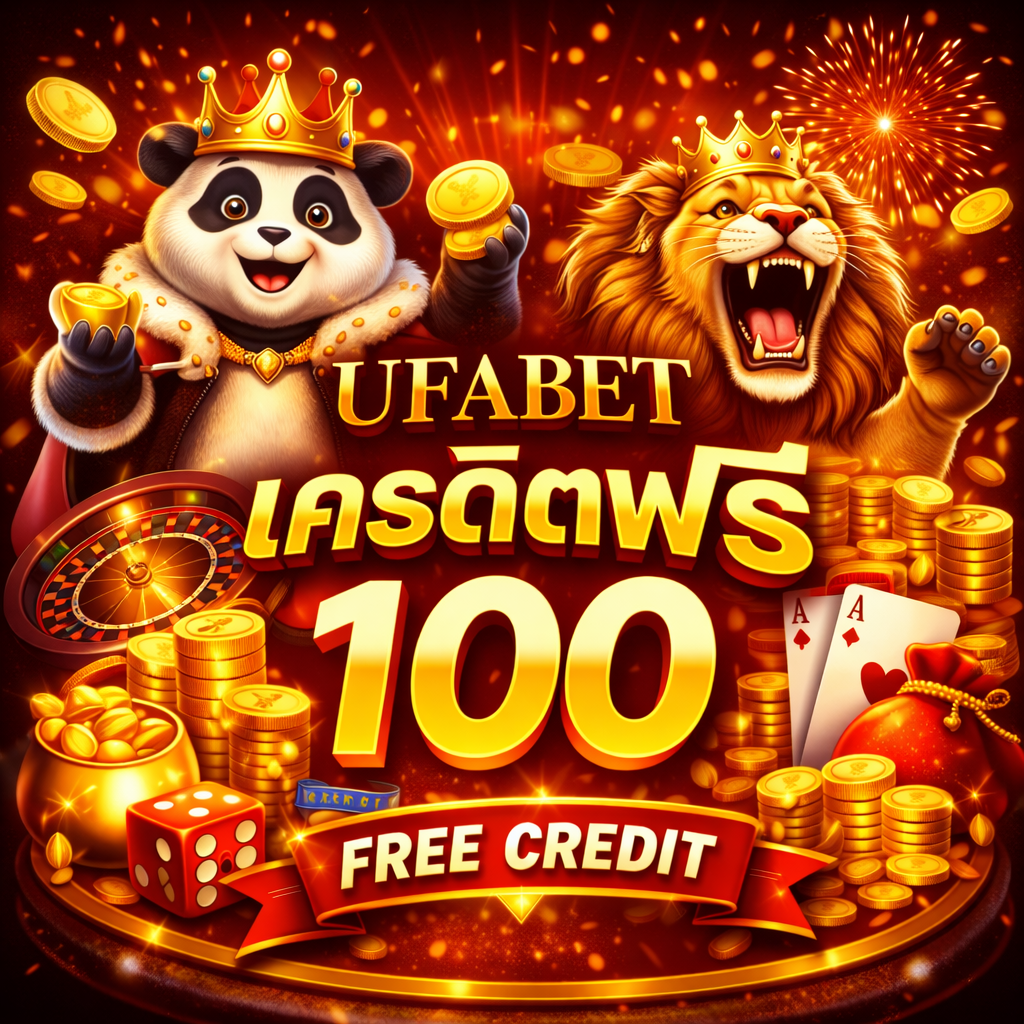 ufabet เครดิตฟรี 100 ทางเลือกเริ่มต้นสำหรับผู้เล่นยุคใหม่ ทดลองเล่นได้จริง ระบบใช้งานง่าย ปลอดภัย ไม่กดดัน