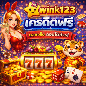 wink123 เครดิตฟรี เริ่มเล่นง่าย ทดลองระบบได้ สบายใจ