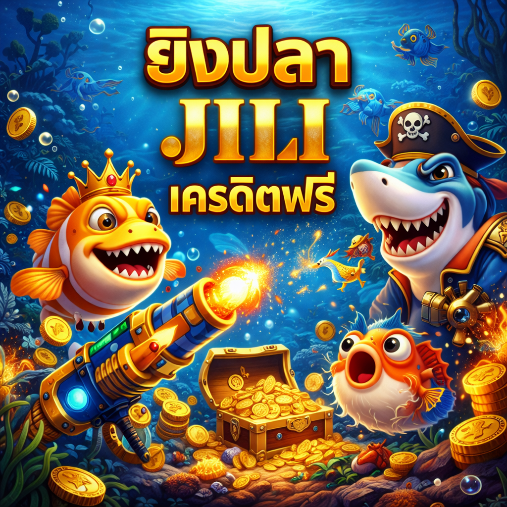 ยิงปลา JILI เครดิตฟรี คืออะไร สนุกแค่ไหน เจาะลึกแนวทางเริ่มเล่นอย่างปลอดภัย